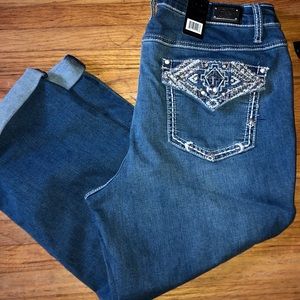 Earl Jeans bling capris💎💎